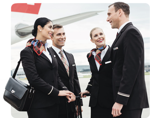 SWISS International Air Lines crew